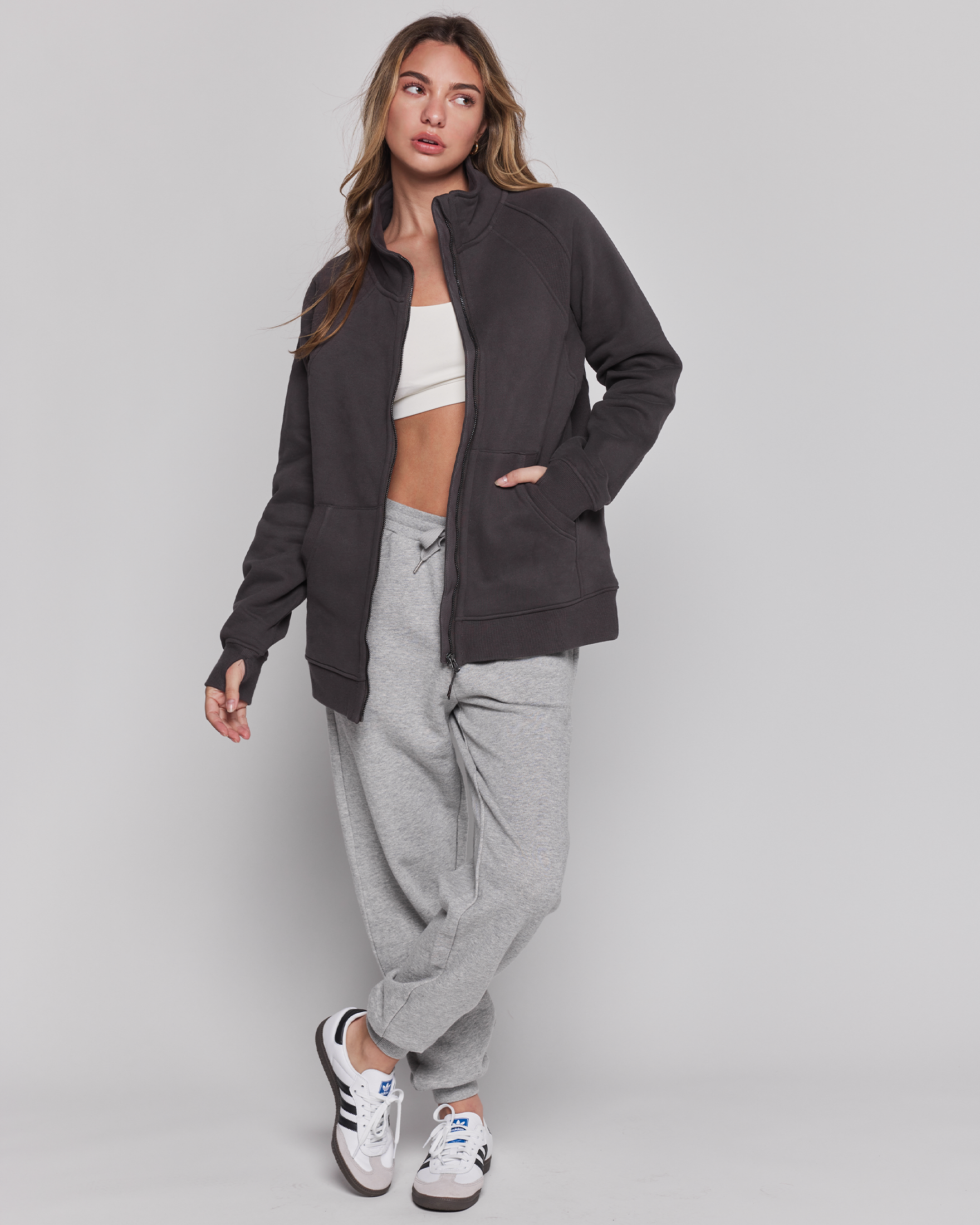 Effortless Fleece Oversized Jacket