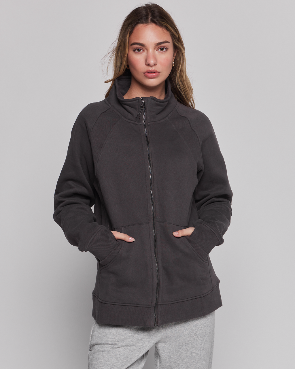 Effortless Fleece Oversized Jacket