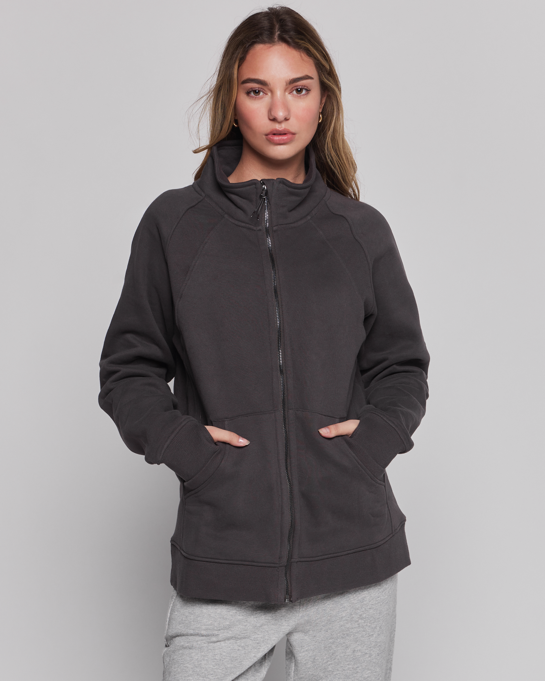 Effortless Fleece Oversized Jacket
