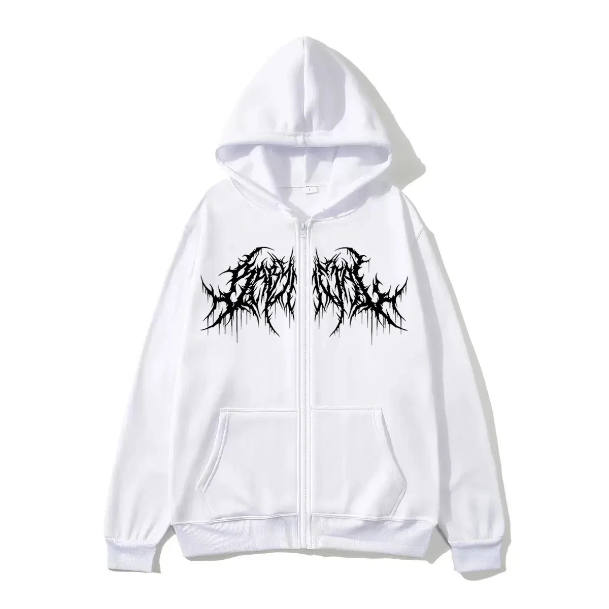 Urban Zip Graphic Hoodie