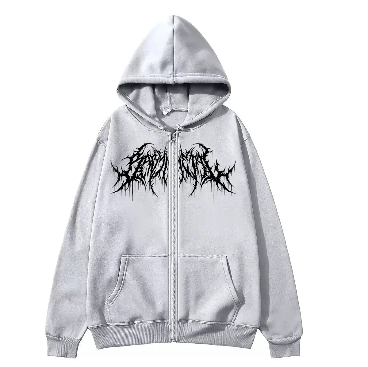 Urban Zip Graphic Hoodie