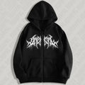 Urban Zip Graphic Hoodie