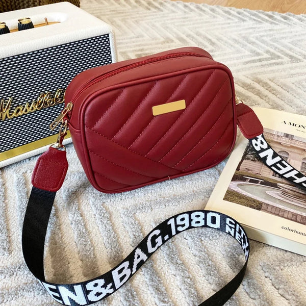 Compact Everyday Crossbody Stripe Bag