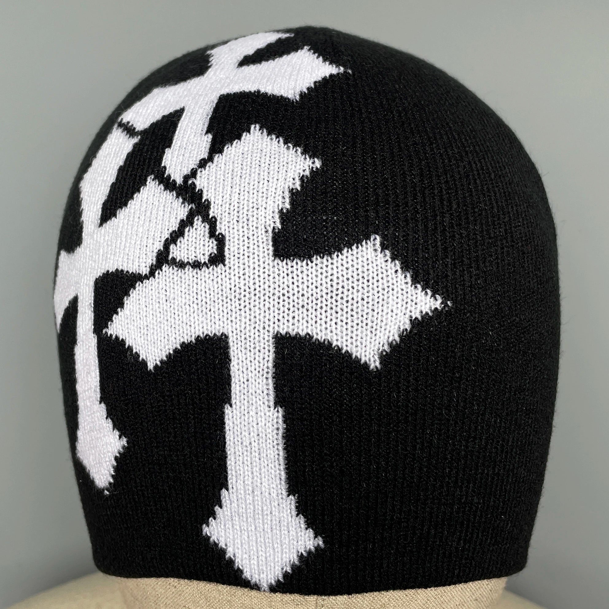 Crucifix Street Knit Beanie